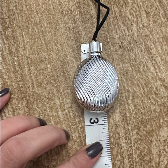 Vintage Perfume Pendant On Cord - Picture 3 of 8